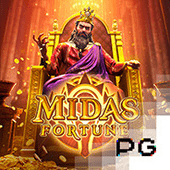 Midas Fortune hot slot game icon on em77